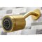 Kingston Brass Tub and Shower Faucet, Brushed Brass, Wall Mount KBX8147NDL - alternate 2